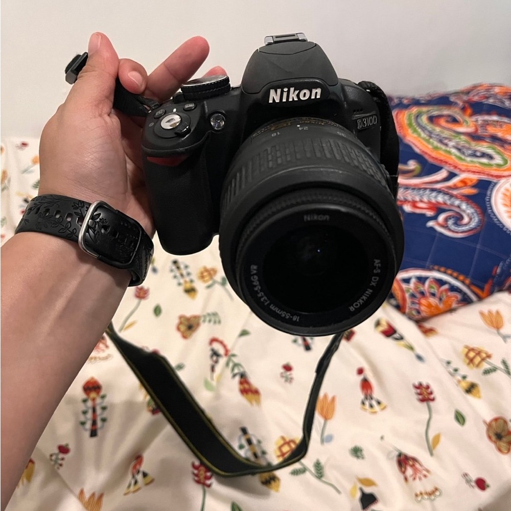 Nikon D3100 DSLR Camera - Black